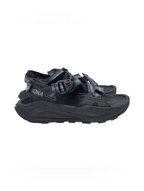 Hoka Infini Hike TC Sandals Women's 9.5 Black EUC﻿